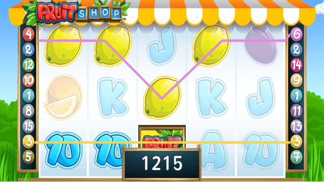 Бонусная игра Fruit Shop 9